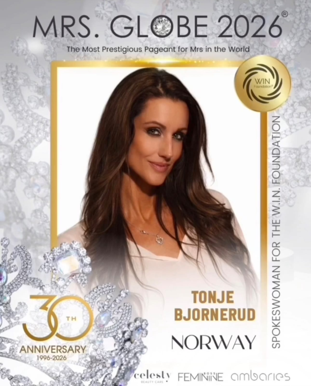 Tonjes Mrs Globe 2026-profil for Norge